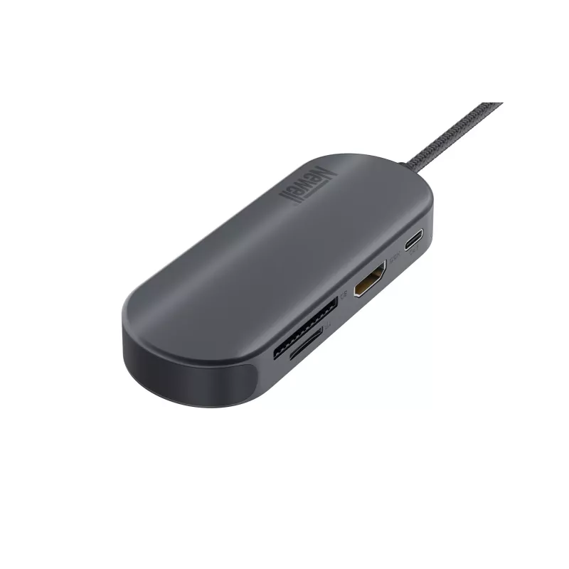 HUB NEWELL 7 in 1 USB-C hub - grafit