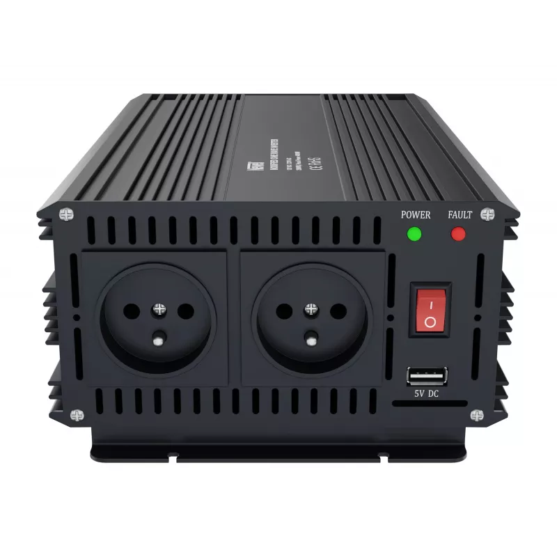 Newell menič napätia s modifikovanou sínusovou vlnou 12V/230V 2000W