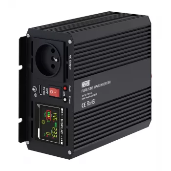 Newell menič napätia s čistou sínusovou vlnou 12V DC na 230V AC 500W