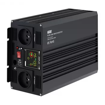 Newell menič napätia s čistou sínusovou vlnou 12V/230V 1000W