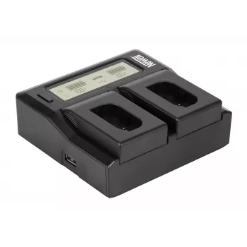 Newell DC-LCD dvojkanálová nabíjačka pre batérie Panasonic DMW-BLK22
