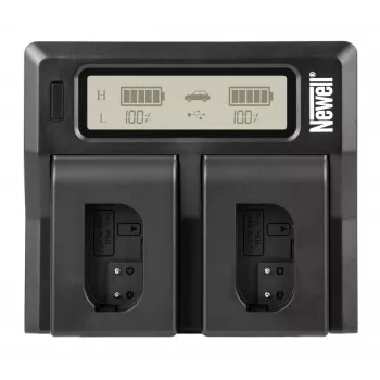 Newell DC-LCD dvojkanálová nabíjačka pre batérie Panasonic DMW-BLK22