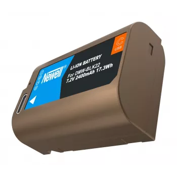 Newell náhradná batéria DMW-BLK22 USB-C pre Panasonic
