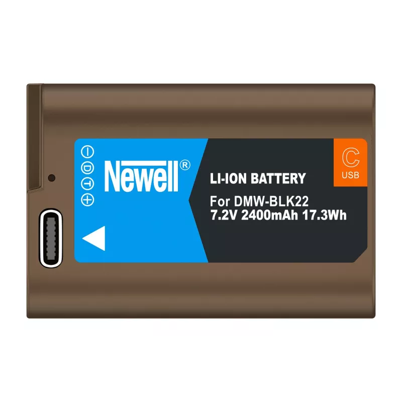 Newell náhradná batéria DMW-BLK22 USB-C pre Panasonic