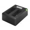 Newell SDC-USB dvojkanálová USB nabíjačka pre batérie Kodak LB-015