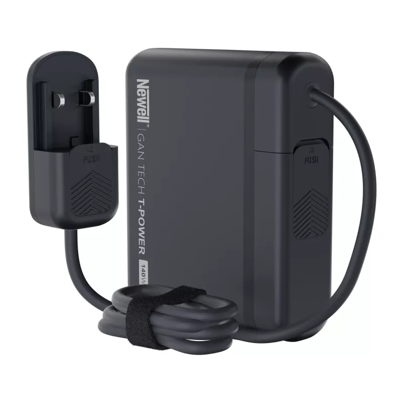 Newell GaN Tech T-Power 140 W sieťová nabíjačka so sadou adaptérov
