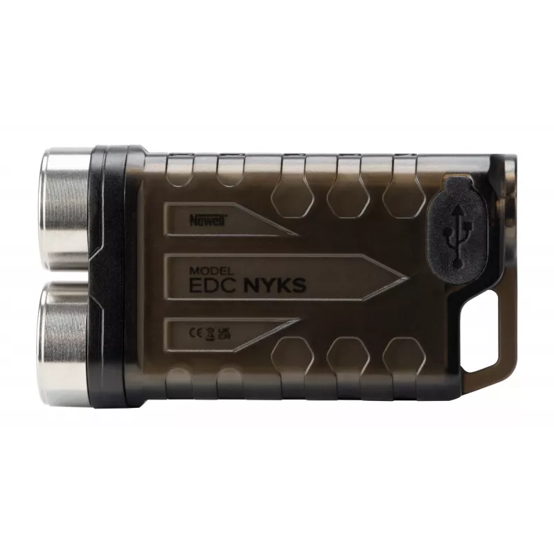 Newell EDC Nyks LED baterka 1200 lúmenov USB-C nabíjateľná