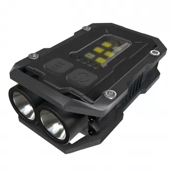 Newell EDC Nyks Solid LED baterka - čierna