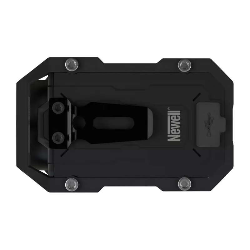 Newell EDC Nyks Solid LED baterka - čierna