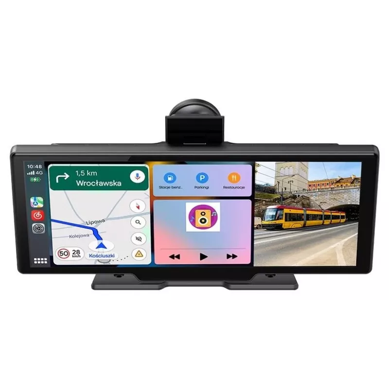 Tracer CR-PLAY 10.2 bezdrôtový prijímač CarPlay/Android Auto s 10,2