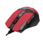 Tracer GameZone Spectra RGB káblová herná myš, 7200 DPI, červená (TRAMYS47839)