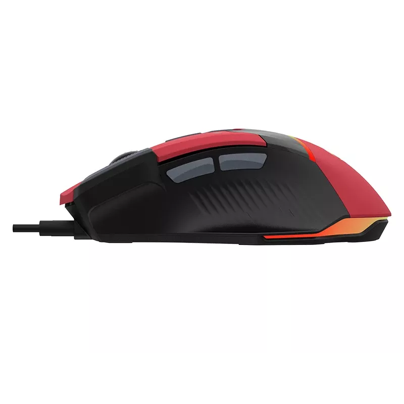 Tracer GameZone Spectra RGB káblová herná myš, 7200 DPI, červená (TRAMYS47839)