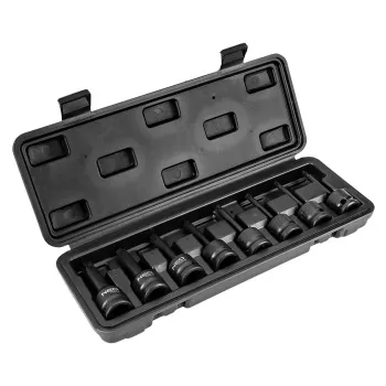 NEO TOOLS Torx rázové hlavice 1/2 palca, sada 8 ks