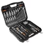 NEO TOOLS Sada nástrčných kľúčov 1/4 palca, 3/8 palca, 1/2 palca pohon, 219 dielov, chróm-vanádiová oceľ