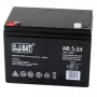 LEAN CARS AGM gélová batéria 12V 5Ah pre 24V vozidlá