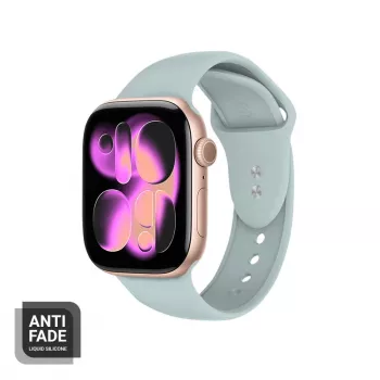 Crong Liquid Náramok pre Apple Watch 38/40/41/42 mm (mint)