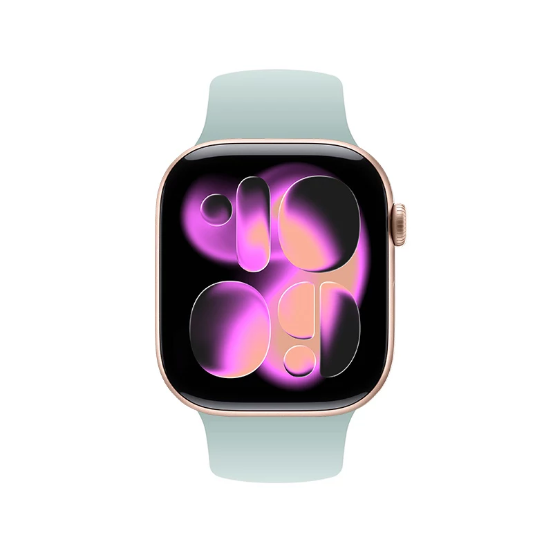 Crong Liquid Náramok pre Apple Watch 38/40/41/42 mm (mint)