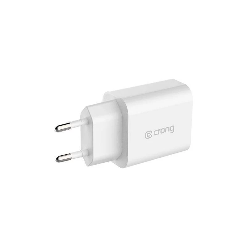 Crong USB-C Cestná nabíjačka 20W Power Delivery biela