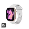 Crong Liquid Silicone Náramok pre Apple Watch 38/40/41/42 mm (biely)