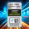Wozinsky HDMI 2.1 kábel 8K 60Hz 48Gbps / 4K 120Hz / 2K 144Hz 3m strieborný (WHDMI-30)