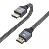 Wozinsky HDMI 2.1 kábel 8K 60Hz 48Gbps / 4K 120Hz / 2K 144Hz 5m strieborný (WHDMI-50)
