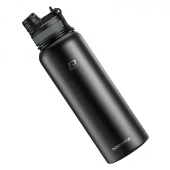 ROCKBROS Termoska na bicykel 650 ml čierna