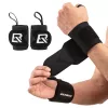 ROCKBROS Športová páska na pot 0431001 čierna (balenie 2 ks)