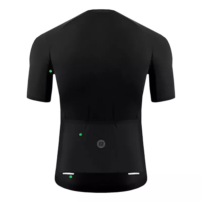 ROCKBROS Cyklistický dres krátky rukáv L čierny 15120002003