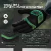 ROCKBROS Cyklistické rukavice bez prstov gélová výstelka M zeleno-čierne