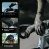 ROCKBROS Cyklistické rukavice bez prstov gélová výstelka M zeleno-čierne