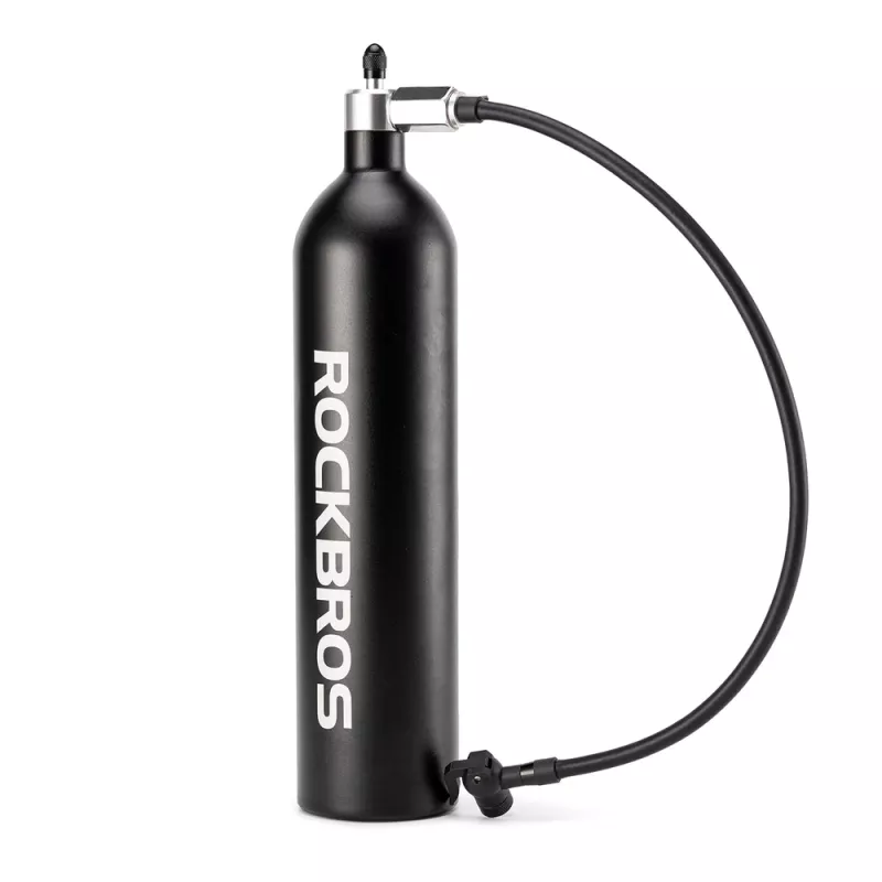 ROCKBROS Tubeless hustilka vzduchová nádrž 1,2L 200 PSI - čierna