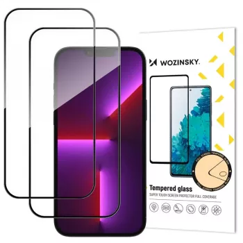 Wozinsky Full Glue tvrdené sklo 2 balenie pre iPhone 17 Air