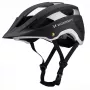Wozinsky MTB prilba s odnímateľným štítom, ľahká, 57-62 cm, čierno-strieborná