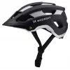 Wozinsky MTB prilba s odnímateľným štítom, ľahká, 57-62 cm, čierno-strieborná