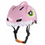 WOZINSKY detská cyklistická prilba s motívom dinosaura 52-56 cm ružová