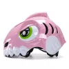 WOZINSKY detská cyklistická prilba s motívom dinosaura 52-56 cm ružová