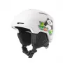 Qunature detská lyžiarska a snowboardová prilba panda 54-58 cm biela