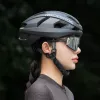 ROCKBROS LK-15 Carbon Fiber cyklistická prilba 58-62 cm čierna