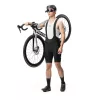 ROCKBROS YDDK009 pánske cyklistické nohavice s trakmi a vložkou veľkosť S čierna