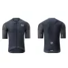 ROCKBROS cyklistický dres 15200025 krátky rukáv veľkosť XXL - čierna