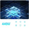 Wozinsky 240W GaN QC3 nabíjacia stanica - čierna