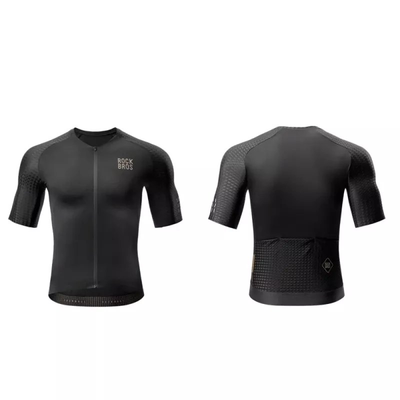 ROCKBROS YDDX011 Diamond krátky rukáv cyklistický dres XXS čierna