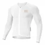 ROCKBROS YDCX008 Diamond dlhý rukáv cyklistický dres veľkosť M - biela