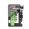 ROCKBROS cyklistická opravná sada s mini račňou a 14 bitmi - priesvitná zelená