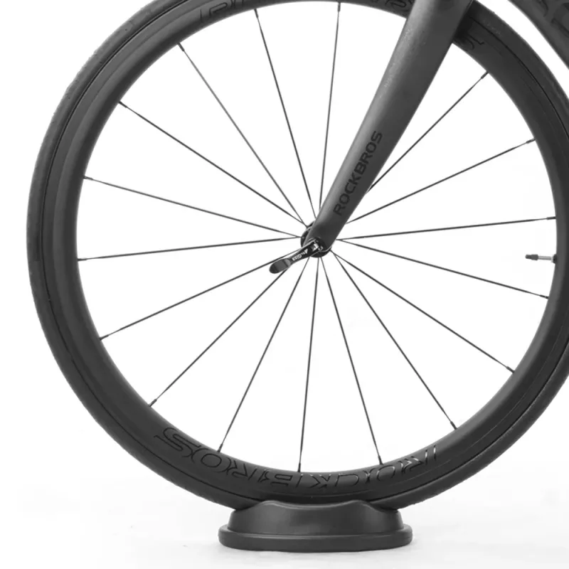Rockbros SP0001 podložka pod predné koleso pre cyklistický trenažér - čierna