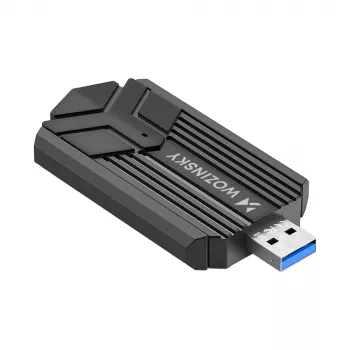 Wozinsky WAX-1800 dual-band bezdrôtový USB 3.0 WiFi 6 adaptér - čierny