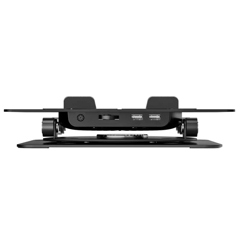 Wozinsky WDCX-X16-AS CoolBase RGB chladiaci stojan na notebook a tablet s 360° otáčaním - čierny