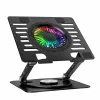 Wozinsky WDCX-X16-AS CoolBase RGB chladiaci stojan na notebook a tablet s 360° otáčaním - čierny