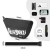 Rockbros G011 Flash Journey riadidlárska taška – lichobežníková, čierna