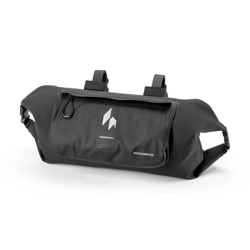 Rockbros AS-154 predná taška na riadidlá, vodotesná, 8 L, čierna